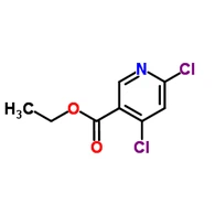 3-ไพริดีนคาร์บอกซิลิซิซิด, 4,6-ไดคลอโร-, เอทิลเอสเตอร์