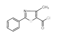 4-เมทิล-2-ฟีนิลไทอาโซล-5-คาร์บอนิล คลอไรด์
